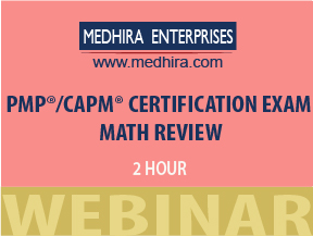 PMP Math Review Class in NYC, PMP Math review online 